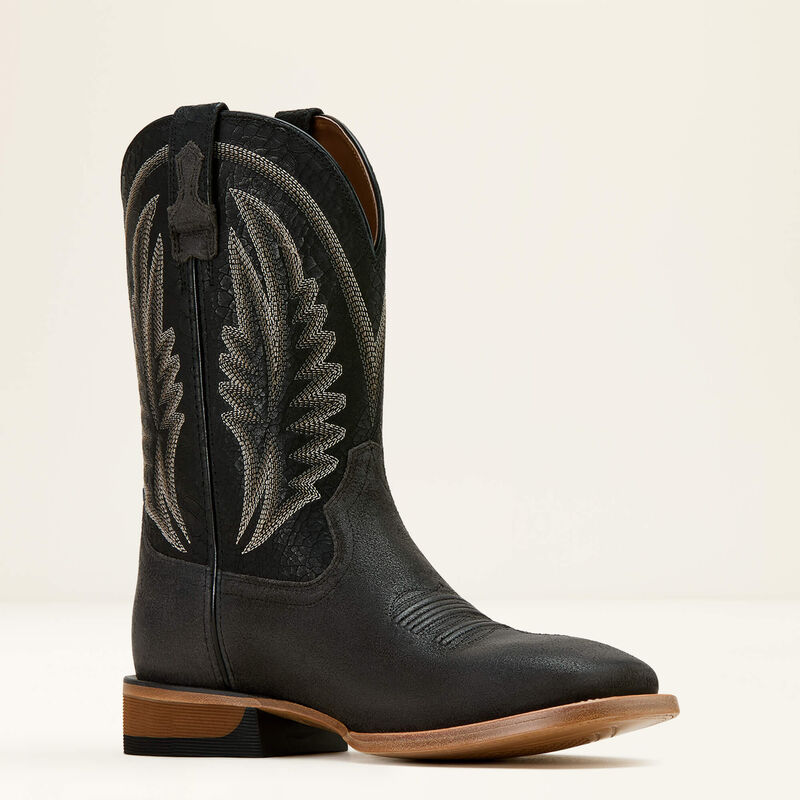 Ariat Men's Sidewinder Cowboy Boot in Grizzle Grey
