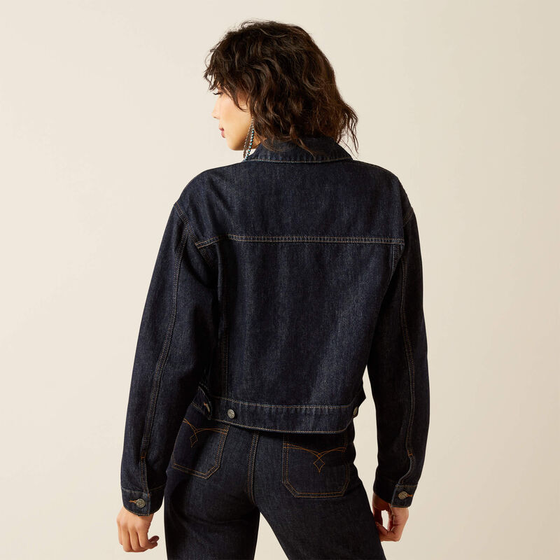Ariat Women's Western Utility Denim Jacket in Rinse