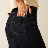 Ariat Women’s Ultra High Rise Tomboy Western Utility Wide Leg Jeans in Rinse