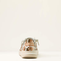 Ariat Women's Hilo Shoe in Natural Southwest Print