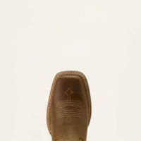 Ariat Kid's Tombstone Western Boot in Distressed Brown
