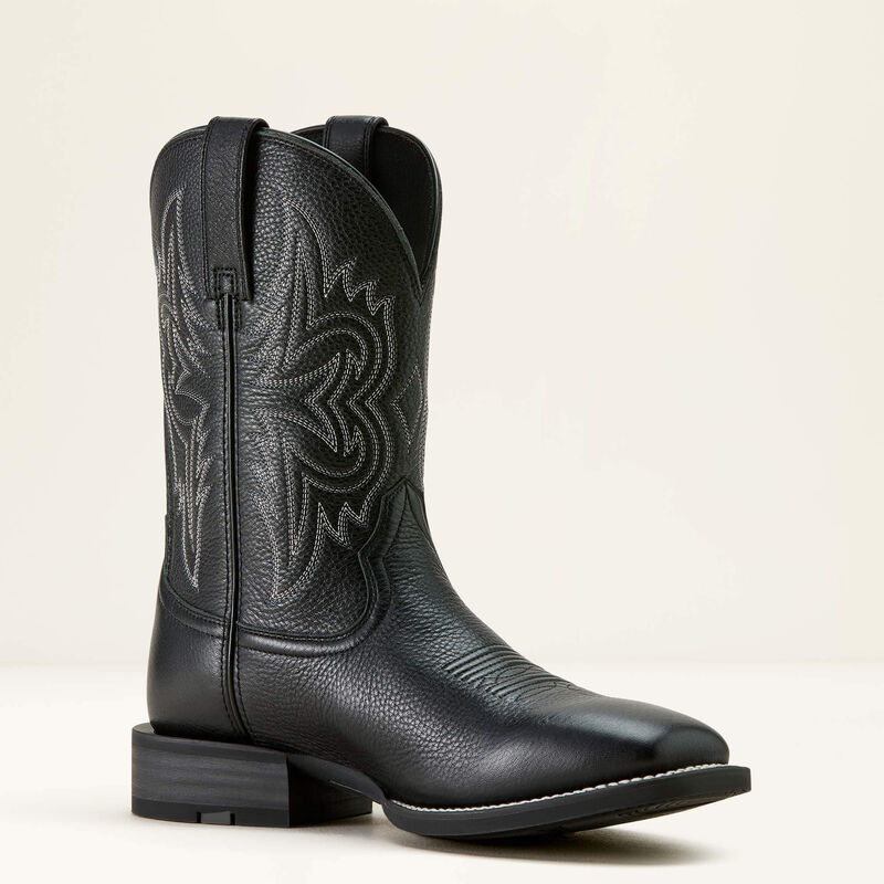 Ariat Men's Western Big Rig Wide Square Toe Boot in Black