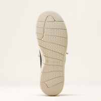 Ariat Women's Hilo Casual Shoe in Black Floral Emboss/Black and White Hair On Hide