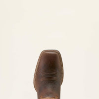 Ariat Men's Sport Rustler Wide Square Toe Cowboy Boot in Toffee