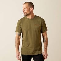 Ariat Men's Ropers Seal T-Shirt in Military Green