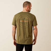 Ariat Men's Ropers Seal T-Shirt in Military Green