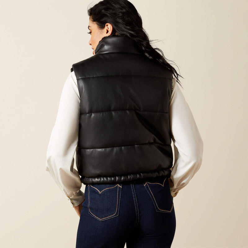 Ariat Women's Echo Reversible Vest in Black