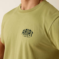 Ariat Men's Horse without Name Classic Fit T-Shirt in Tent Green