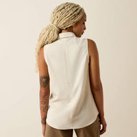 Ariat Women's Rebar Made Tough VentTEK DuraStretch Tank in Moonbeam