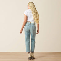 Ariat Women’s Ultra High Rise Tomboy Relaxed Straight Leg Jeans in Saratoga