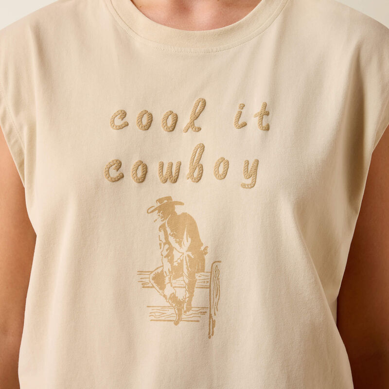 Ariat Women's Cool It T-Shirt in Oyster Grey