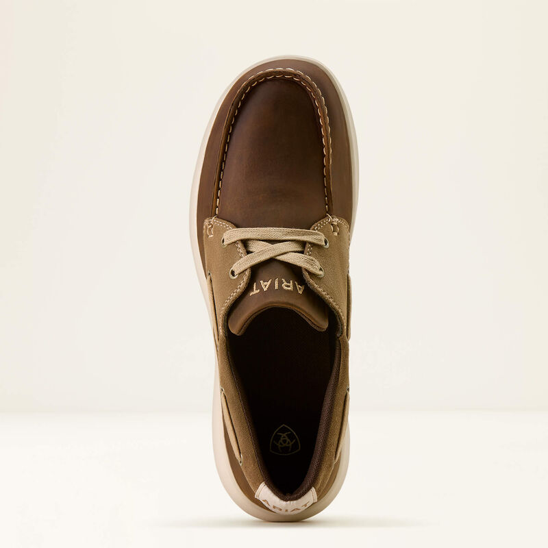 Ariat Men's Hilo Shore Casual Shoe in Distressed Brown