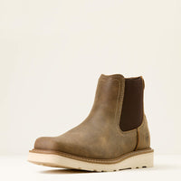 Ariat Men's Rambler Recon Square Toe Chelsea Boot in Brown Bomber