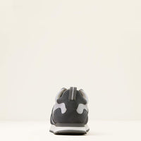 Ariat Men's Ranch Runner Shoe in Light Grey/Charcoal Suede