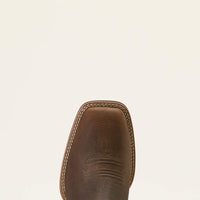 Ariat Men's Sport Outfitter Wide Square Toe Cowboy Boot in Tan Elephant Print/Driftwood Tan