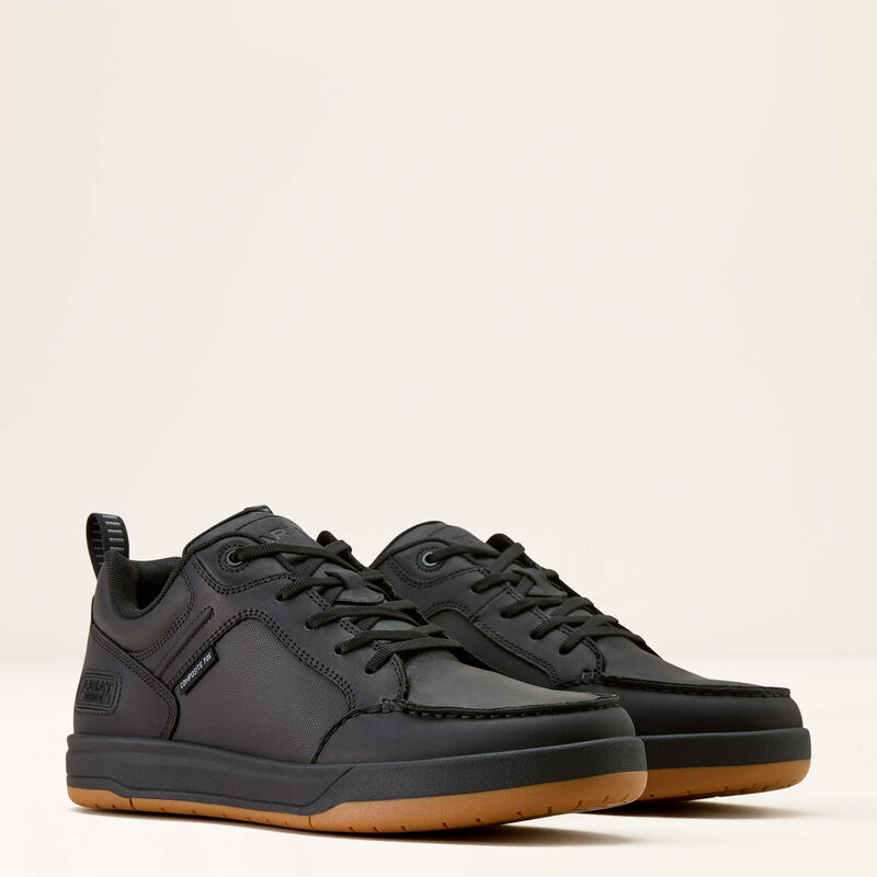 Ariat Men's Outmatch Composite Toe Work Shoe in Black