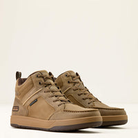 Ariat Men's Outmatch Mid Composite Toe Work Shoe in Brown Bomber