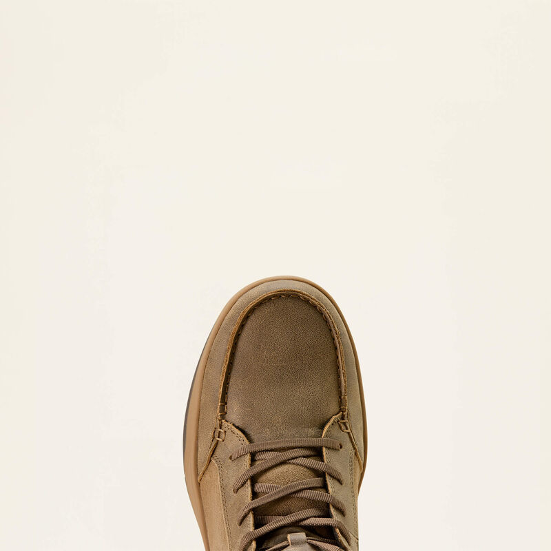 Ariat Men's Outmatch Mid Composite Toe Work Shoe in Brown Bomber