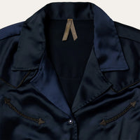 Stetson Women's Satin Western Dress in Navy