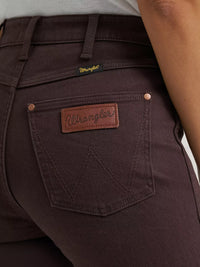 Wrangler Retro Women's Bailey High Rise Colorwash Trouser in Vera