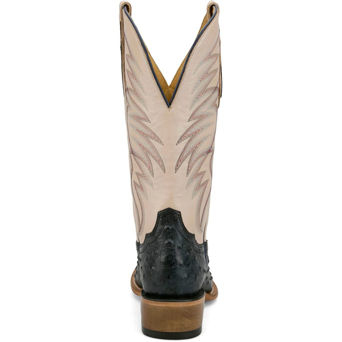 Tony Lama Men's Tyler 13" Ostrich Boot in Grey