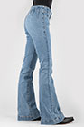 Stetson Women's "Bareback" High Rise Flare Jean
