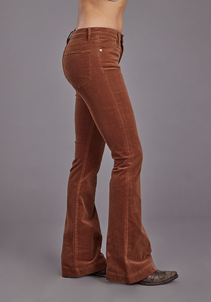 Corduroy fashion flares womens