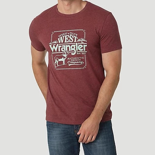 Wrangler Men's Way Out West T-Shirt