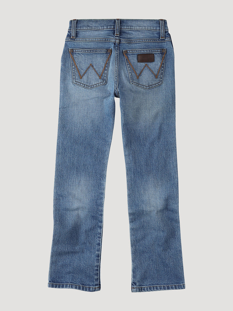 Wrangler Retro Toddler Boy's Slim Straight Jean in Roughhouse