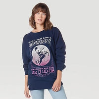 Wrangler Women's Cowboy Ride Fleece Sweatshirt