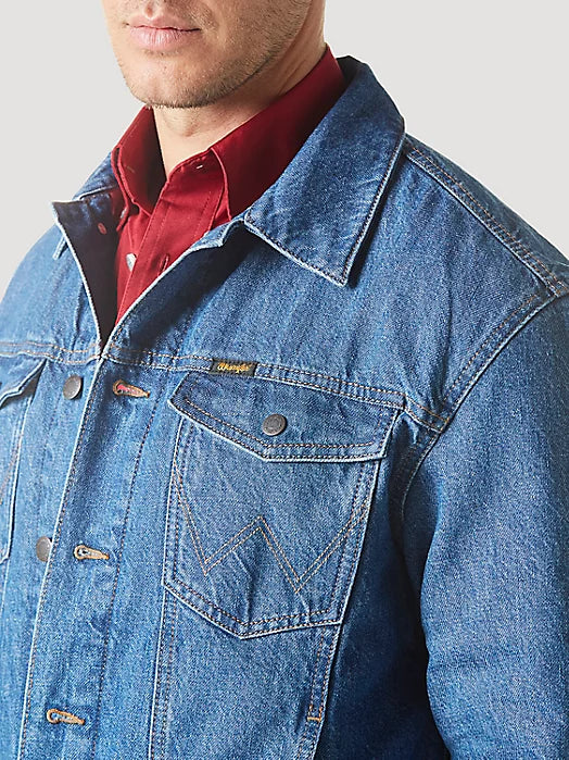 Men's Wrangler® Sherpa Lined Denim Jacket