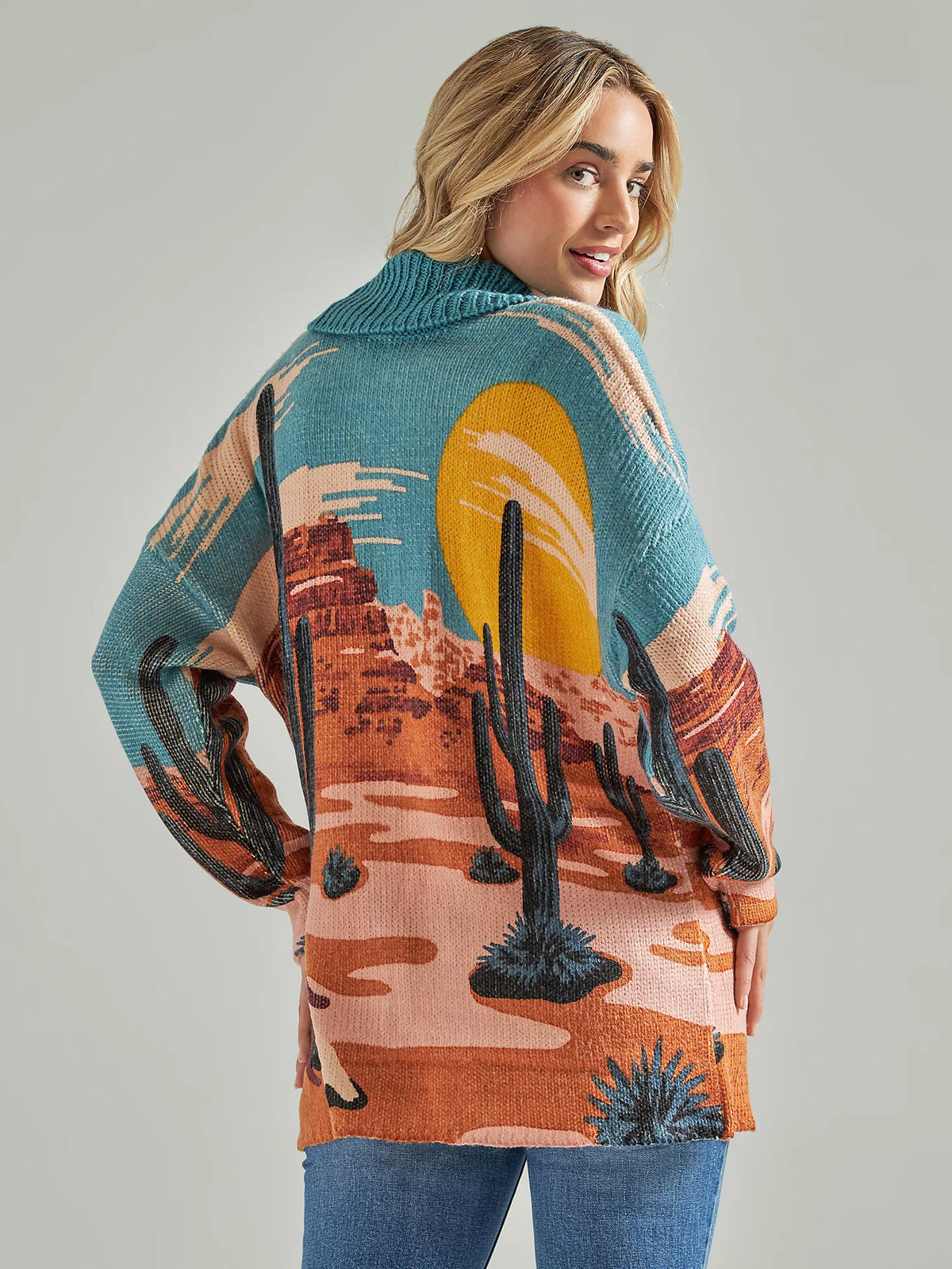 Wrangler Retro Women's Multicolor Desert Cardigan