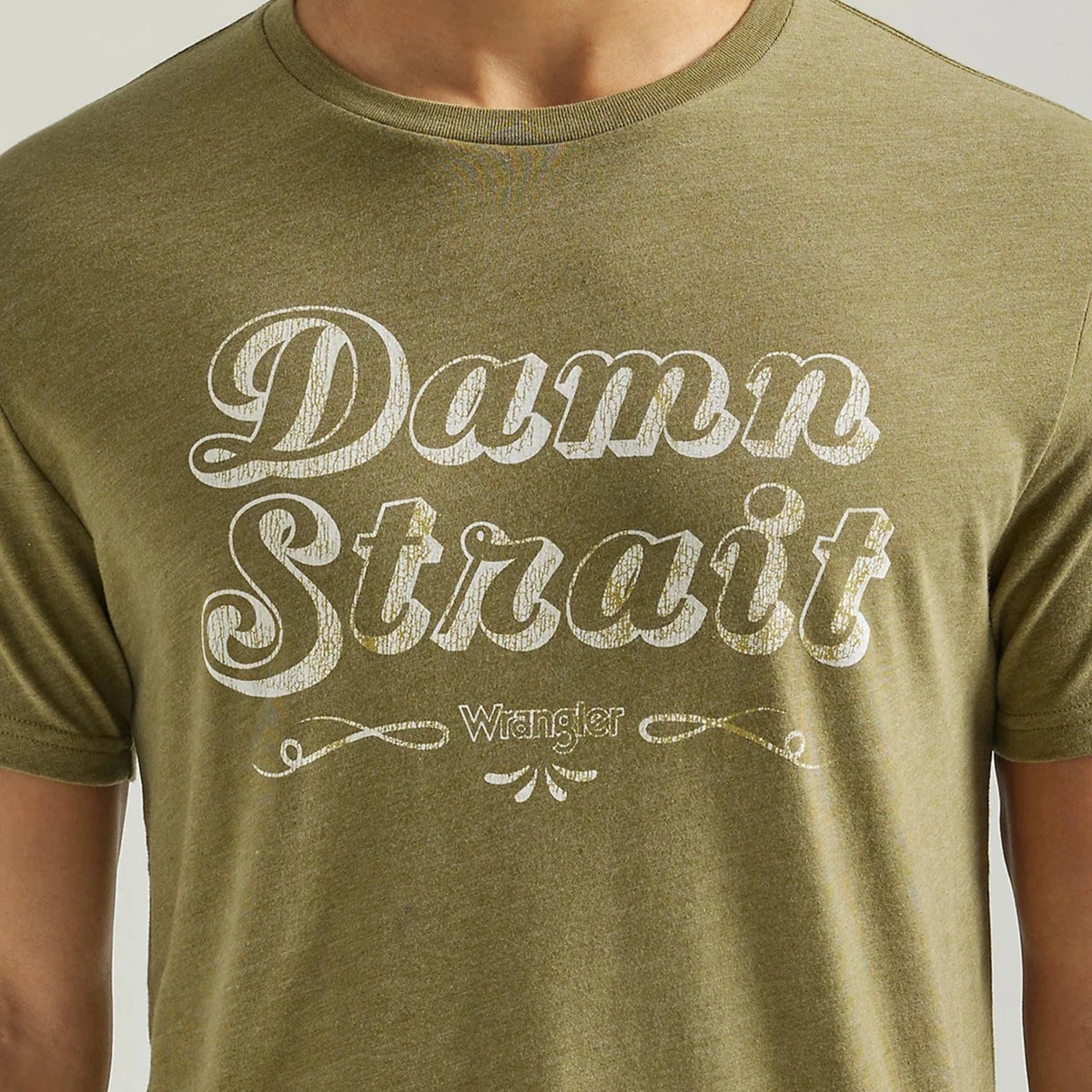 Wrangler Men's George Strait Damn Strait T-Shirt