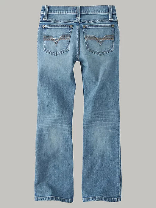 Wrangler 20X Boy's Vintage Bootcut Slim Fit Jean in Sedgefield