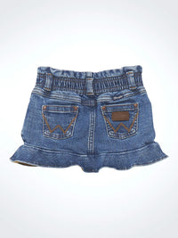 Wrangler Baby & Toddler Girl's Pull On Ruffle Denim Skirt in Jenna