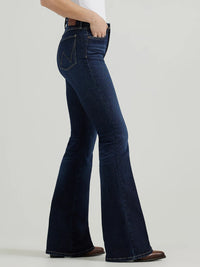 Wrangler Women's Bespoke High Rise Flare Jean in Madilyn