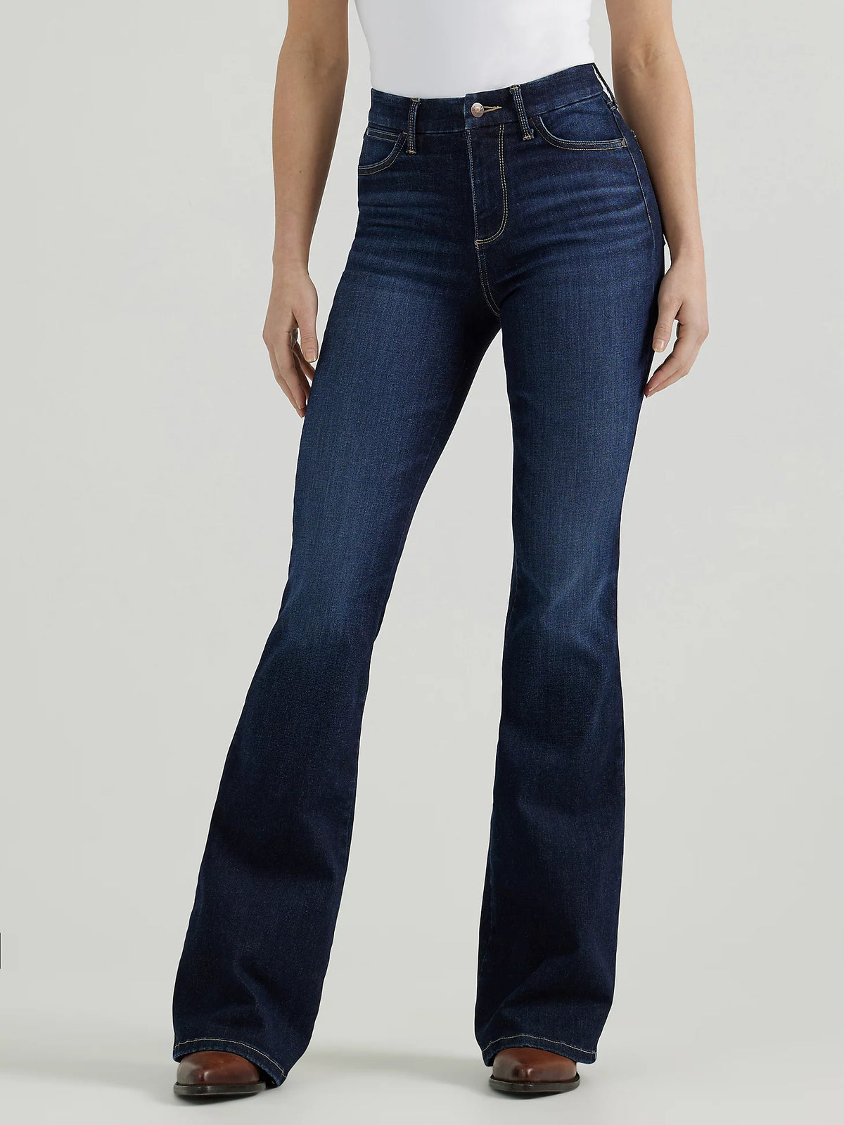 Wrangler Women's Bespoke High Rise Flare Jean in Madilyn