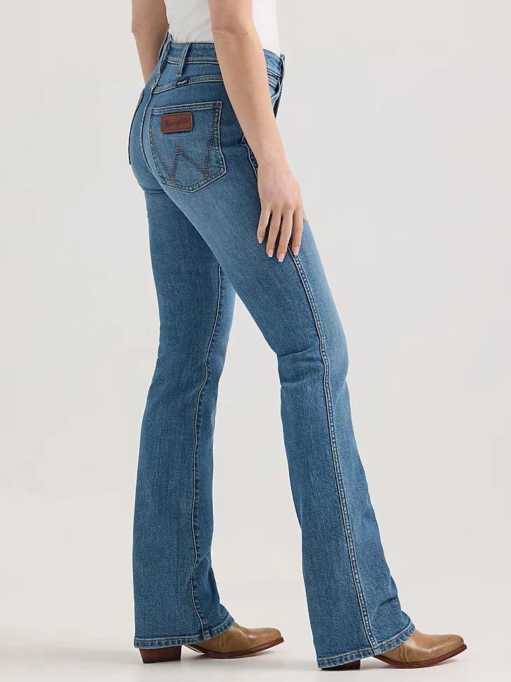 Wrangler Retro Women's Bailey High Rise Bootcut Jean in Josephine