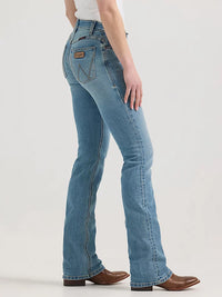 Wrangler Women's Ultimate Riding Jean Willow Mid-Rise Bootcut in Olivia