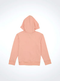 Wrangler Girl's Bold Logo Pullover Hoodie in Pink