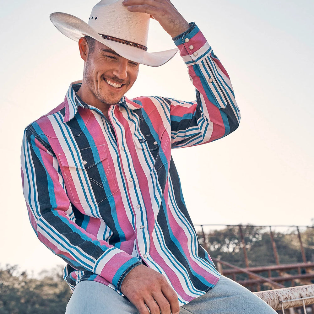 Wrangler Brushpopper Wrangler Retro Pearl Snap Shirts Wrangler