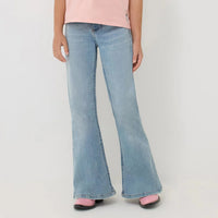 Girl's Wrangler x Lainey Wilson Daydream Bell Bottoms in Daydream Wash