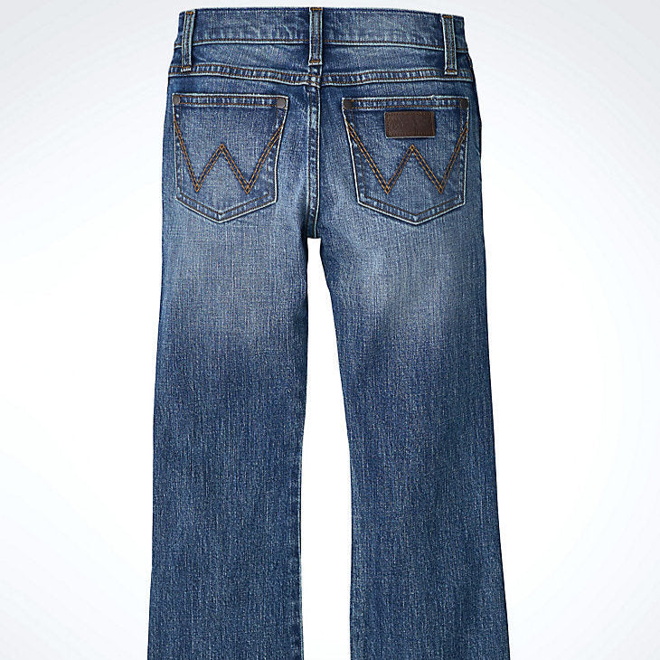 Wrangler Retro Youth Boy's Slim Boot Jean in Harris