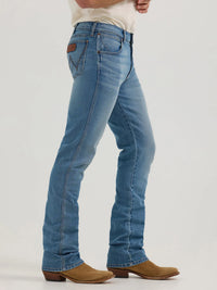 Wrangler Retro Men's Slim Fit Bootcut Jean in Charles