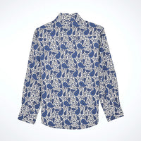 Wrangler Boy's 20X Advanced Comfort L/S Western Snap Shirt in Atlantic Paisley