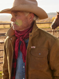 Wrangler x Filson Men's Adventure Jacket in Tan