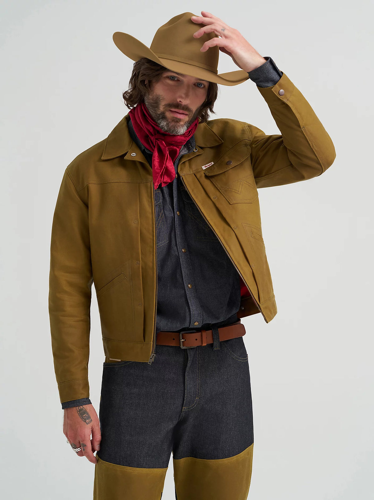 Wrangler x Filson Men's Adventure Jacket in Tan