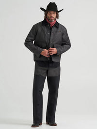 Wrangler x Filson Men's Denim Work Jacket in Black