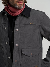 Wrangler x Filson Men's Denim Work Jacket in Black