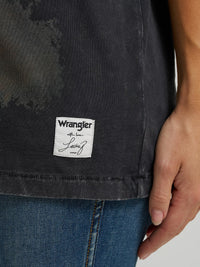 Wrangler x Lainey Wilson Horse Oversized Tee in Black